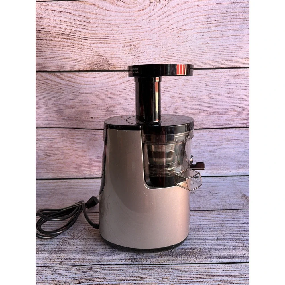 Hurom Electric Slow Juicer Rose Gold Model HH-SBB11 Countertop Juicer